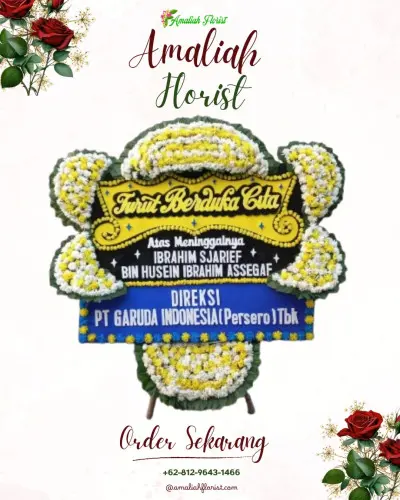 Papan Bunga Duka di Sumbaga